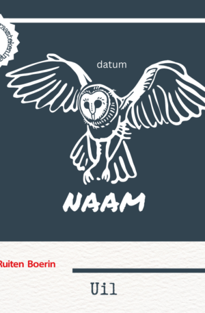 Geboorte raamtekening DIY - UIL